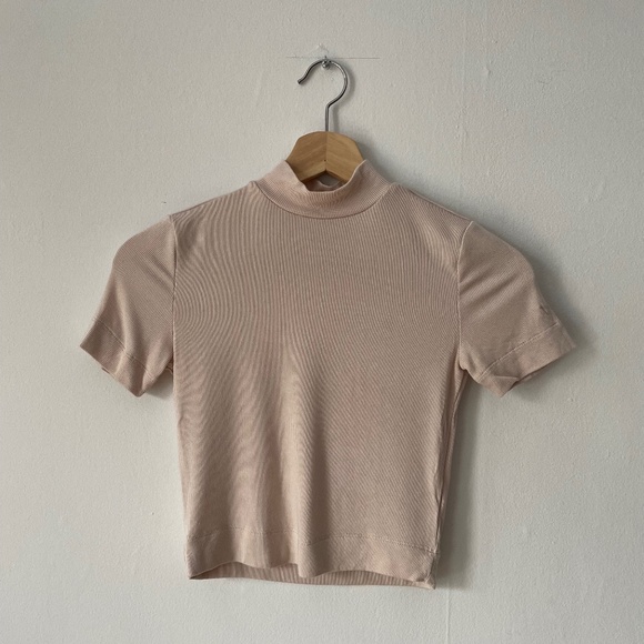 BABATON cream crop t-shirt - Picture 1 of 4